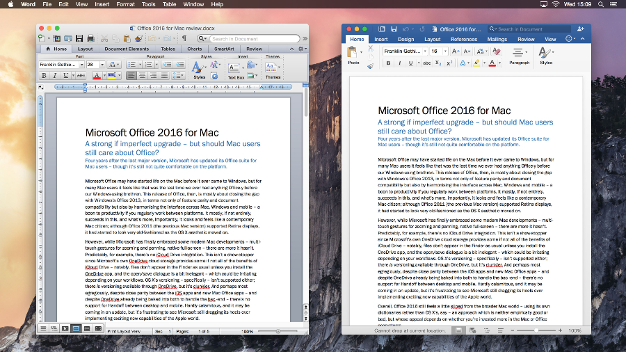 office for mac 2016 outlook